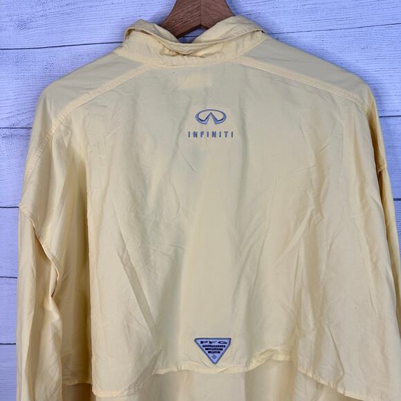 Columbia Mens size XXL Infiniti Logo PFG Bahama II Long Sleeve Shirt 1011621 - Picture 5 of 10